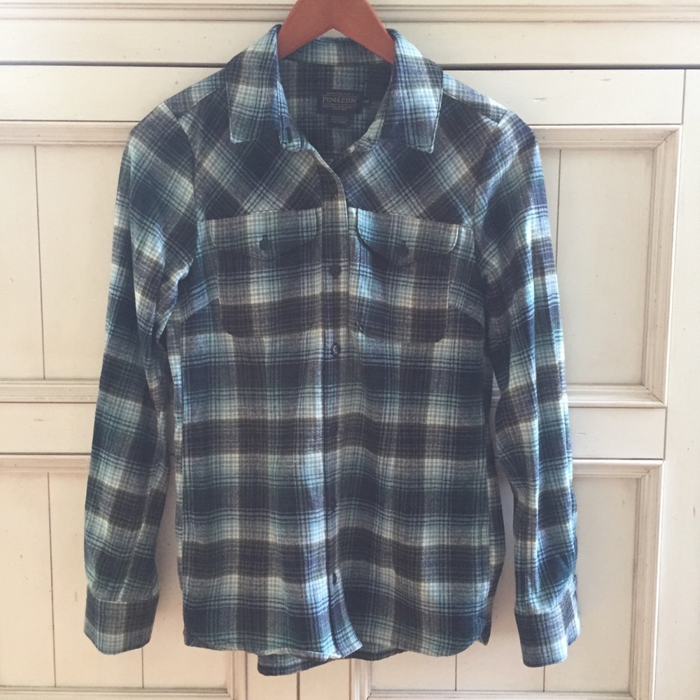 Pendleton Plaid Wool Shirt